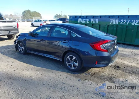 2019 Honda Civic Lx из США, поврежденный, VIN 2HGFC2F64KH574934